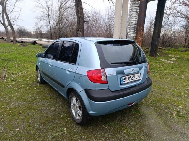 Синий Хендай Гетц, объемом двигателя 1.4 л и пробегом 210 тыс. км за 4500 $, фото 7 на Automoto.ua