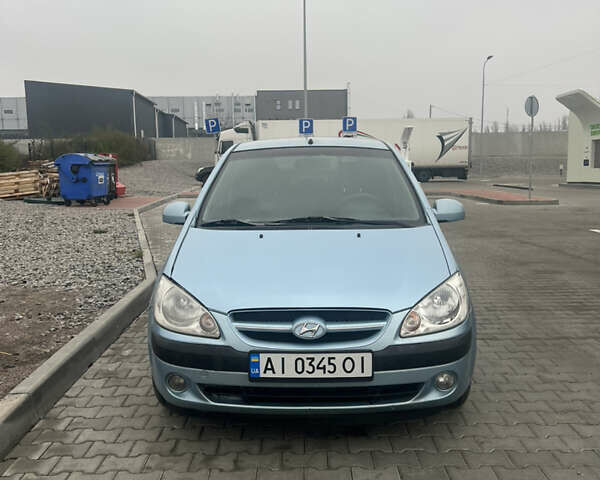 Синий Хендай Гетц, объемом двигателя 1.4 л и пробегом 235 тыс. км за 4700 $, фото 1 на Automoto.ua