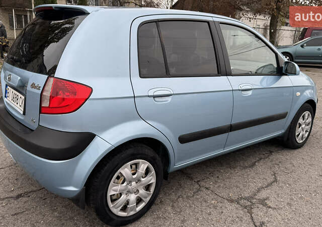 Синий Хендай Гетц, объемом двигателя 1.6 л и пробегом 161 тыс. км за 5900 $, фото 4 на Automoto.ua