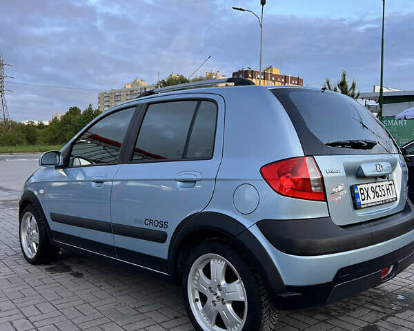 Синий Хендай Гетц, объемом двигателя 1.4 л и пробегом 168 тыс. км за 5000 $, фото 5 на Automoto.ua