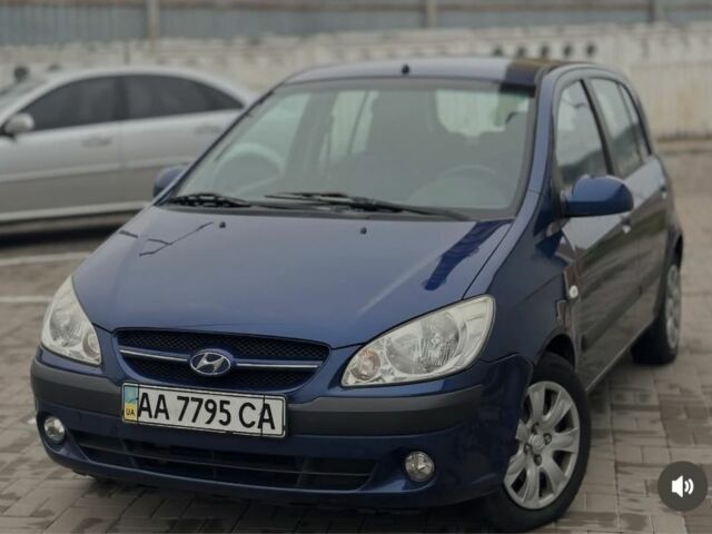 Синий Хендай Гетц, объемом двигателя 1.4 л и пробегом 140 тыс. км за 4300 $, фото 1 на Automoto.ua