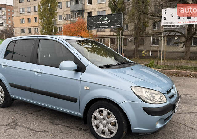 Синий Хендай Гетц, объемом двигателя 1.6 л и пробегом 161 тыс. км за 5900 $, фото 6 на Automoto.ua
