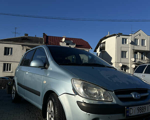 Синий Хендай Гетц, объемом двигателя 1.4 л и пробегом 236 тыс. км за 3200 $, фото 5 на Automoto.ua