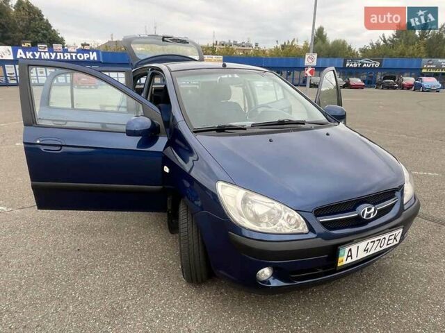Синий Хендай Гетц, объемом двигателя 1.6 л и пробегом 175 тыс. км за 6000 $, фото 3 на Automoto.ua