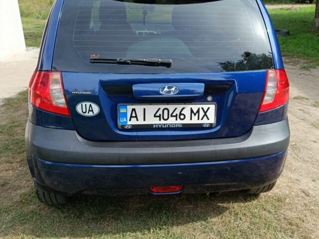 Синій Хендай Гетц, об'ємом двигуна 1.4 л та пробігом 163 тис. км за 4700 $, фото 3 на Automoto.ua