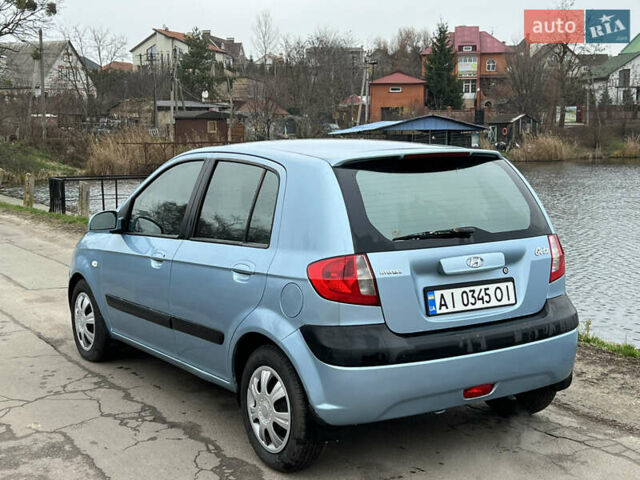 Синий Хендай Гетц, объемом двигателя 1.4 л и пробегом 217 тыс. км за 4400 $, фото 9 на Automoto.ua