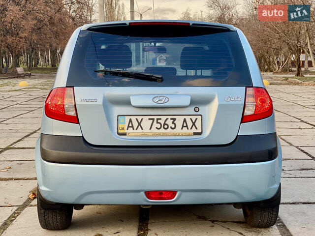Синий Хендай Гетц, объемом двигателя 1.4 л и пробегом 93 тыс. км за 4450 $, фото 10 на Automoto.ua