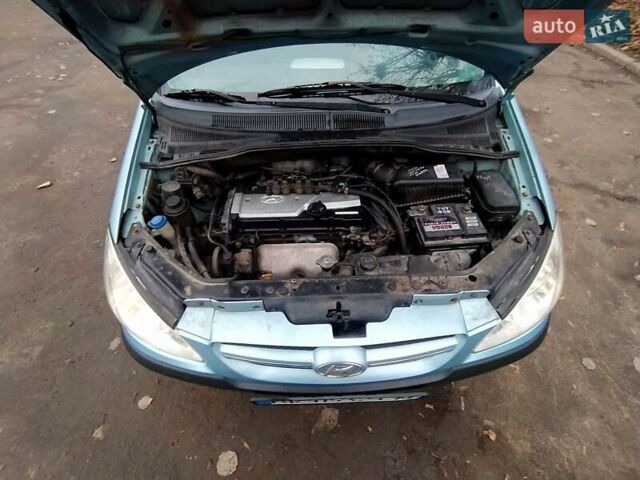 Синій Хендай Гетц, об'ємом двигуна 1.4 л та пробігом 311 тис. км за 3600 $, фото 15 на Automoto.ua