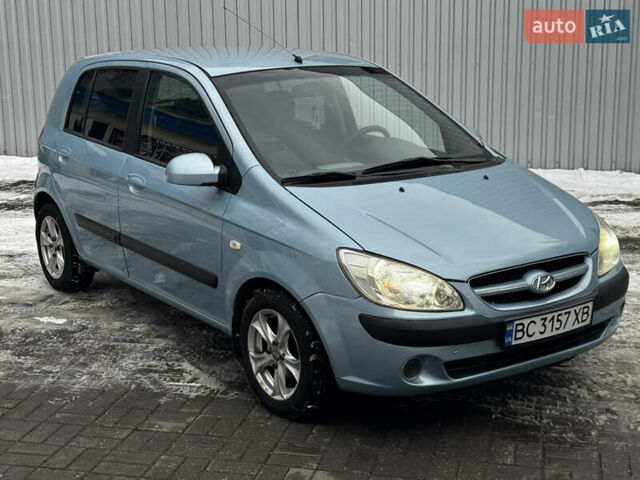 Синий Хендай Гетц, объемом двигателя 1.4 л и пробегом 230 тыс. км за 5300 $, фото 2 на Automoto.ua