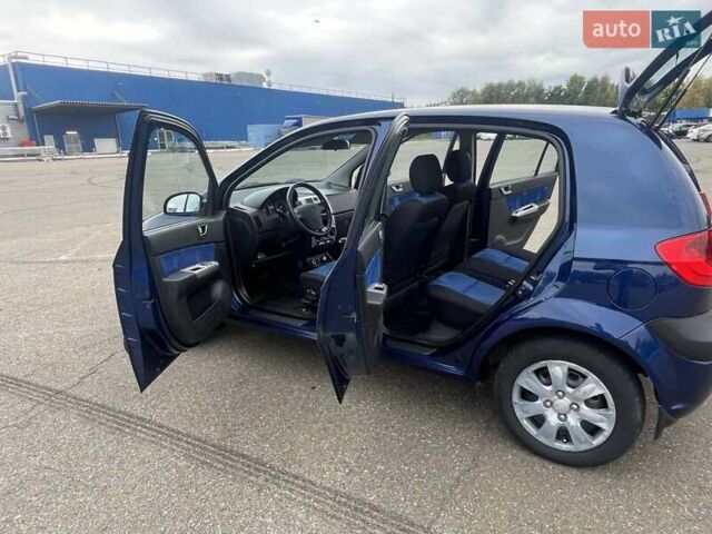 Синий Хендай Гетц, объемом двигателя 1.6 л и пробегом 175 тыс. км за 5800 $, фото 6 на Automoto.ua