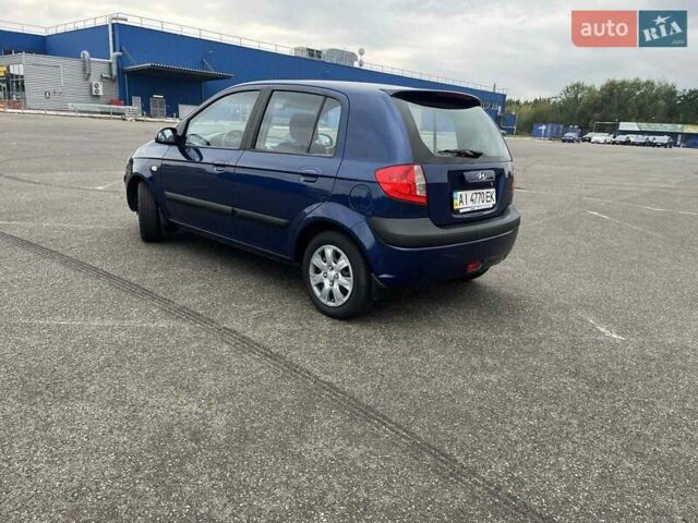 Синий Хендай Гетц, объемом двигателя 1.6 л и пробегом 175 тыс. км за 6000 $, фото 9 на Automoto.ua