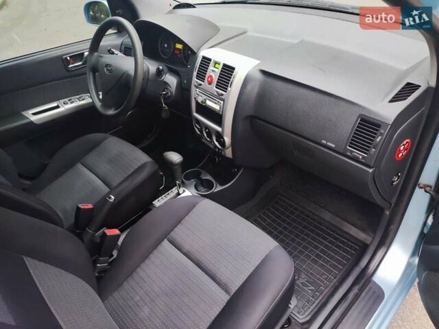 Синий Хендай Гетц, объемом двигателя 1.6 л и пробегом 96 тыс. км за 5950 $, фото 18 на Automoto.ua