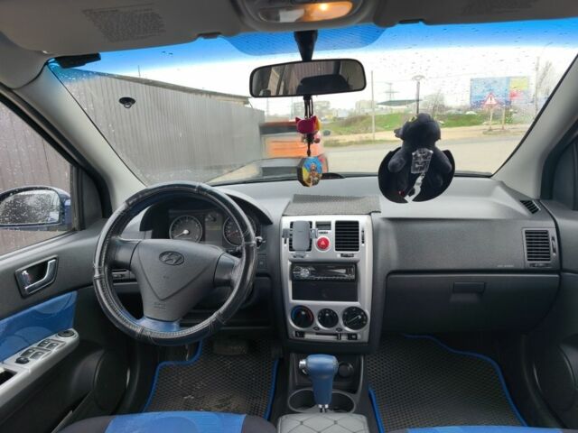 Синий Хендай Гетц, объемом двигателя 1.4 л и пробегом 155 тыс. км за 5000 $, фото 9 на Automoto.ua