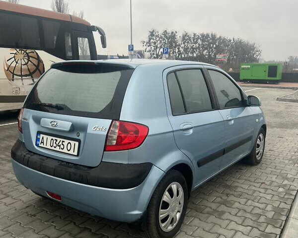 Синий Хендай Гетц, объемом двигателя 1.4 л и пробегом 235 тыс. км за 4700 $, фото 7 на Automoto.ua
