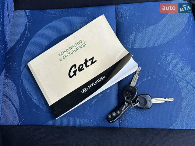 Синий Хендай Гетц, объемом двигателя 1.4 л и пробегом 133 тыс. км за 5500 $, фото 26 на Automoto.ua