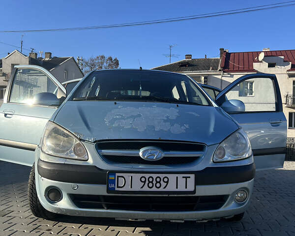 Синий Хендай Гетц, объемом двигателя 1.4 л и пробегом 236 тыс. км за 3200 $, фото 1 на Automoto.ua