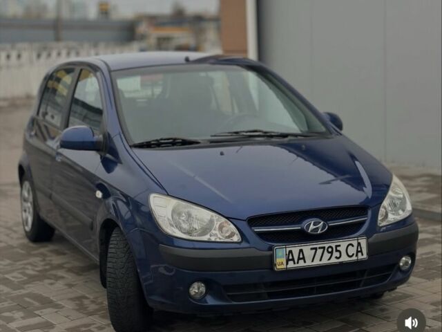 Синий Хендай Гетц, объемом двигателя 1.4 л и пробегом 140 тыс. км за 4300 $, фото 2 на Automoto.ua