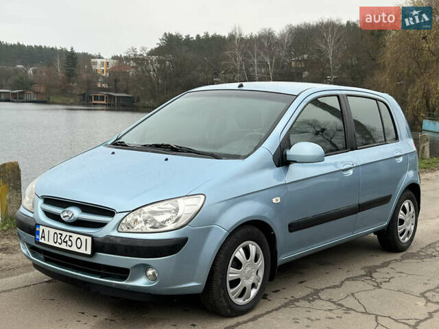 Синий Хендай Гетц, объемом двигателя 1.4 л и пробегом 217 тыс. км за 4400 $, фото 4 на Automoto.ua