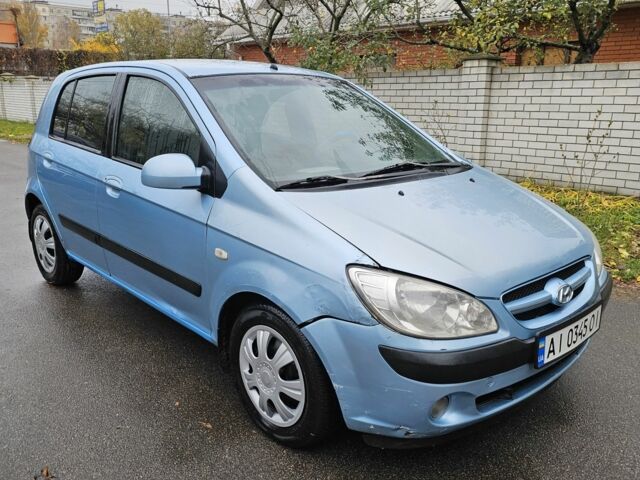 Синий Хендай Гетц, объемом двигателя 1.4 л и пробегом 234 тыс. км за 3800 $, фото 7 на Automoto.ua