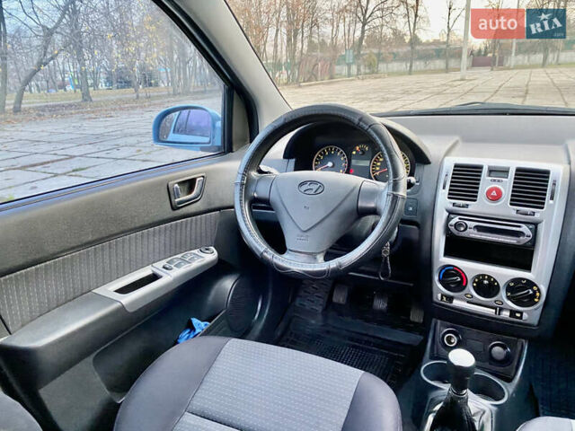 Синий Хендай Гетц, объемом двигателя 1.4 л и пробегом 93 тыс. км за 4450 $, фото 37 на Automoto.ua