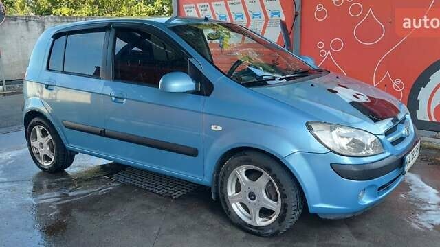 Синій Хендай Гетц, об'ємом двигуна 1.4 л та пробігом 189 тис. км за 6200 $, фото 1 на Automoto.ua