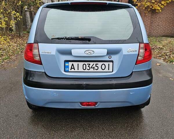 Синий Хендай Гетц, объемом двигателя 1.4 л и пробегом 234 тыс. км за 3800 $, фото 7 на Automoto.ua