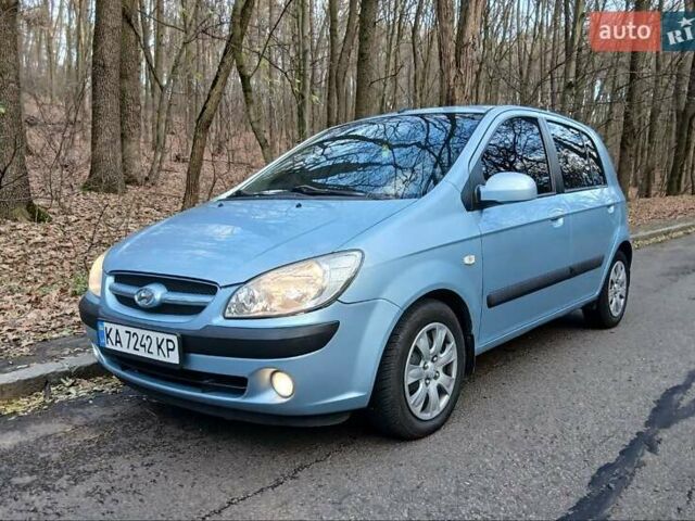 Синий Хендай Гетц, объемом двигателя 1.4 л и пробегом 236 тыс. км за 4600 $, фото 7 на Automoto.ua