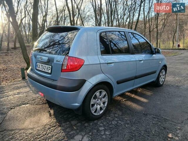 Синий Хендай Гетц, объемом двигателя 1.4 л и пробегом 236 тыс. км за 4600 $, фото 22 на Automoto.ua