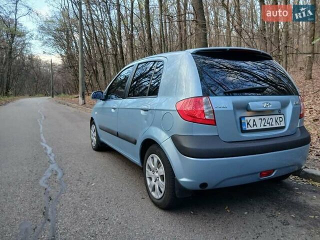 Синий Хендай Гетц, объемом двигателя 1.4 л и пробегом 236 тыс. км за 4600 $, фото 23 на Automoto.ua