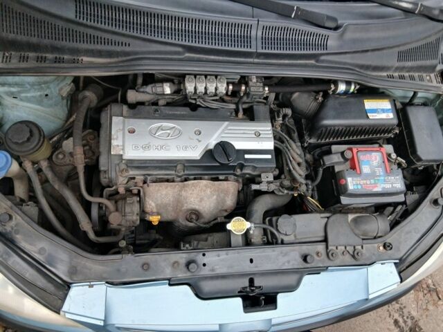 Синий Хендай Гетц, объемом двигателя 1.4 л и пробегом 236 тыс. км за 4600 $, фото 12 на Automoto.ua