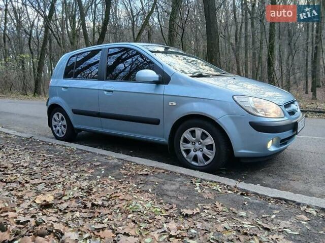 Синий Хендай Гетц, объемом двигателя 1.4 л и пробегом 236 тыс. км за 4600 $, фото 16 на Automoto.ua