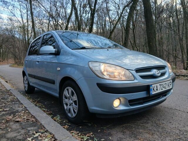 Синий Хендай Гетц, объемом двигателя 1.4 л и пробегом 236 тыс. км за 4600 $, фото 6 на Automoto.ua