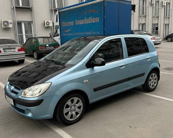 Синий Хендай Гетц, объемом двигателя 1.4 л и пробегом 240 тыс. км за 3250 $, фото 3 на Automoto.ua