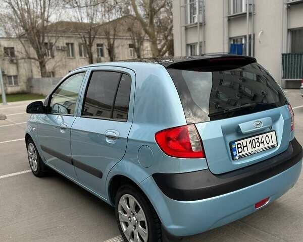 Синий Хендай Гетц, объемом двигателя 1.4 л и пробегом 240 тыс. км за 3250 $, фото 4 на Automoto.ua