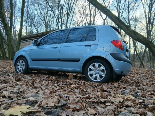 Синий Хендай Гетц, объемом двигателя 1.4 л и пробегом 236 тыс. км за 4600 $, фото 9 на Automoto.ua