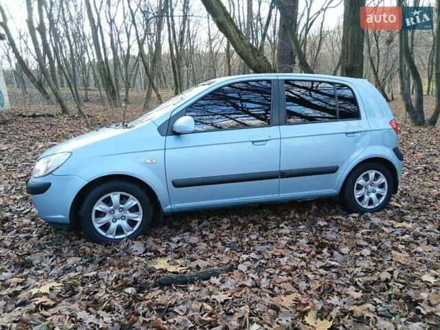 Синий Хендай Гетц, объемом двигателя 1.4 л и пробегом 236 тыс. км за 4600 $, фото 11 на Automoto.ua