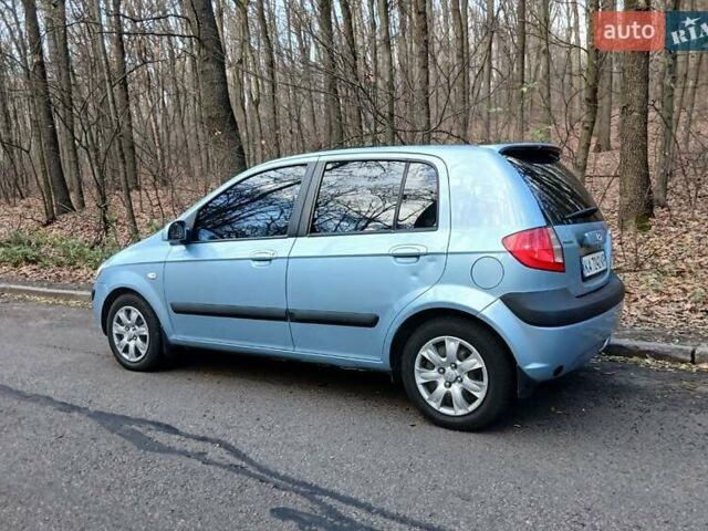 Синий Хендай Гетц, объемом двигателя 1.4 л и пробегом 236 тыс. км за 4600 $, фото 18 на Automoto.ua