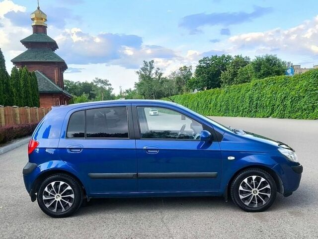 Синий Хендай Гетц, объемом двигателя 1.4 л и пробегом 163 тыс. км за 3550 $, фото 3 на Automoto.ua