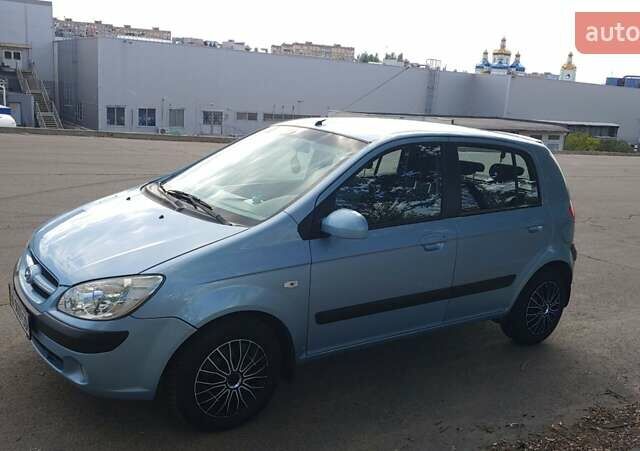 Синий Хендай Гетц, объемом двигателя 1.4 л и пробегом 177 тыс. км за 5600 $, фото 10 на Automoto.ua