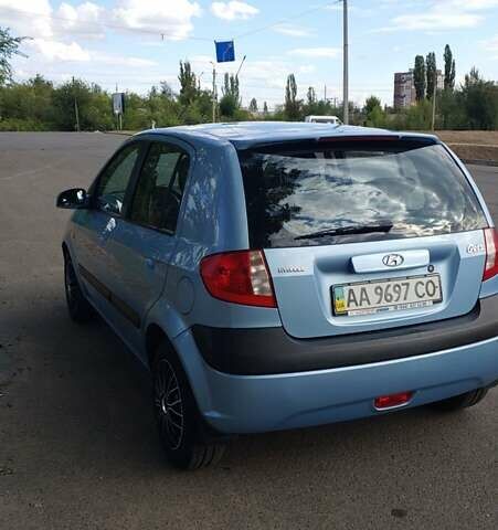 Синий Хендай Гетц, объемом двигателя 1.4 л и пробегом 177 тыс. км за 5600 $, фото 14 на Automoto.ua