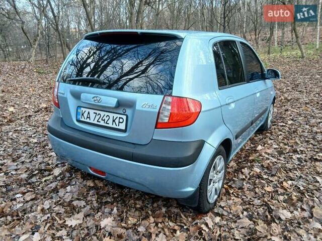 Синий Хендай Гетц, объемом двигателя 1.4 л и пробегом 236 тыс. км за 4600 $, фото 21 на Automoto.ua