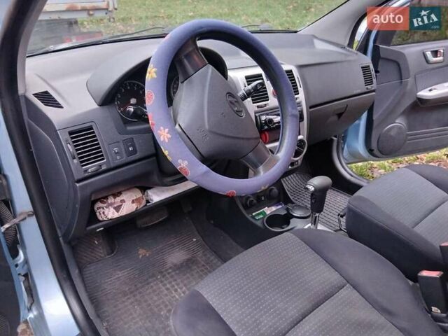 Синий Хендай Гетц, объемом двигателя 1.4 л и пробегом 236 тыс. км за 4600 $, фото 34 на Automoto.ua
