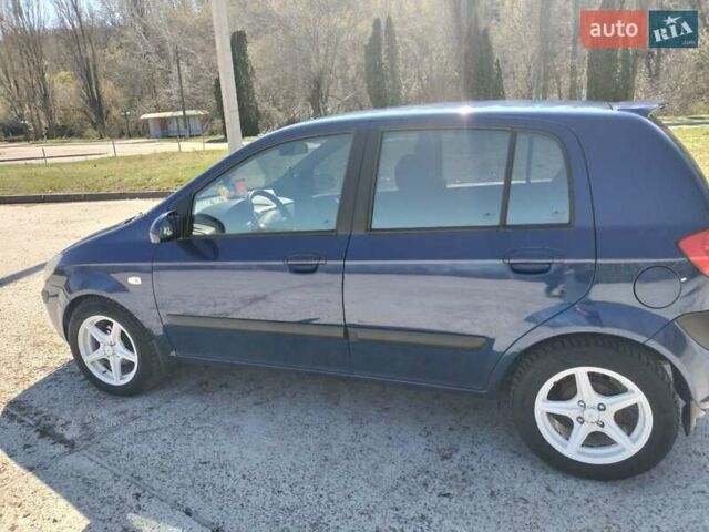 Синий Хендай Гетц, объемом двигателя 1.6 л и пробегом 302 тыс. км за 4900 $, фото 4 на Automoto.ua