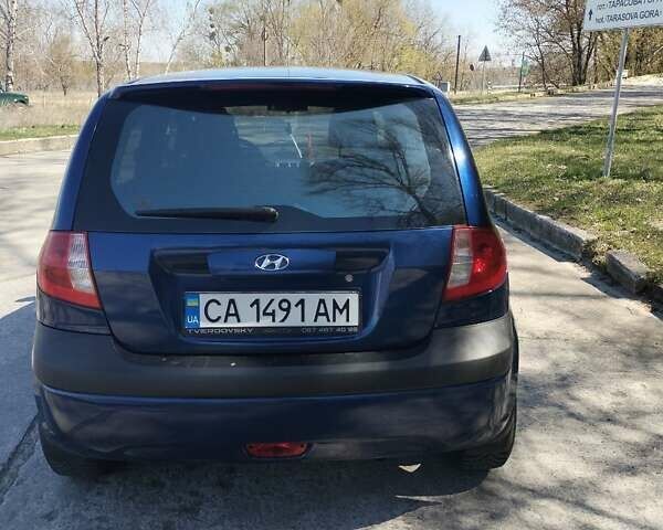 Синий Хендай Гетц, объемом двигателя 1.6 л и пробегом 302 тыс. км за 4900 $, фото 3 на Automoto.ua