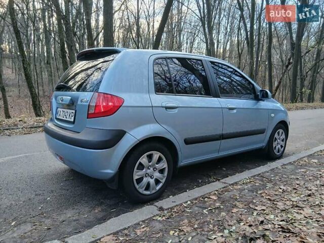 Синий Хендай Гетц, объемом двигателя 1.4 л и пробегом 236 тыс. км за 4600 $, фото 24 на Automoto.ua