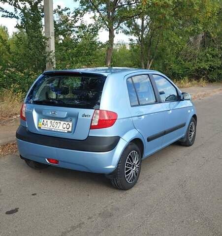 Синий Хендай Гетц, объемом двигателя 1.4 л и пробегом 177 тыс. км за 5600 $, фото 7 на Automoto.ua