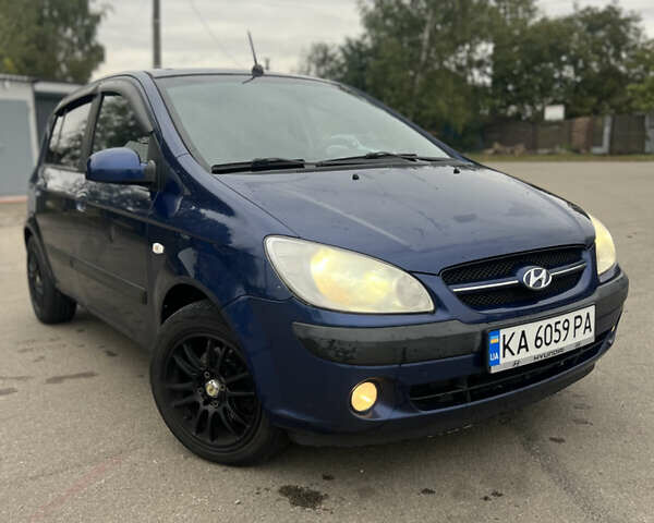 Хендай Гетц 2007 в Киеве на Automoto.ua Синий Хендай Гетц, объемом двигателя 1.6 л и пробегом 174 тыс. км за 5450 $, фото 1 на Automoto.ua