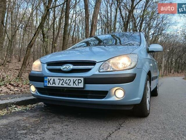 Синий Хендай Гетц, объемом двигателя 1.4 л и пробегом 236 тыс. км за 4600 $, фото 5 на Automoto.ua