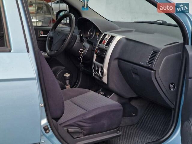 Синий Хендай Гетц, объемом двигателя 1.4 л и пробегом 241 тыс. км за 4290 $, фото 44 на Automoto.ua