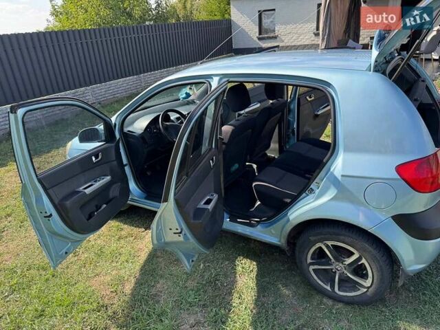 Синій Хендай Гетц, об'ємом двигуна 1.4 л та пробігом 203 тис. км за 4300 $, фото 6 на Automoto.ua